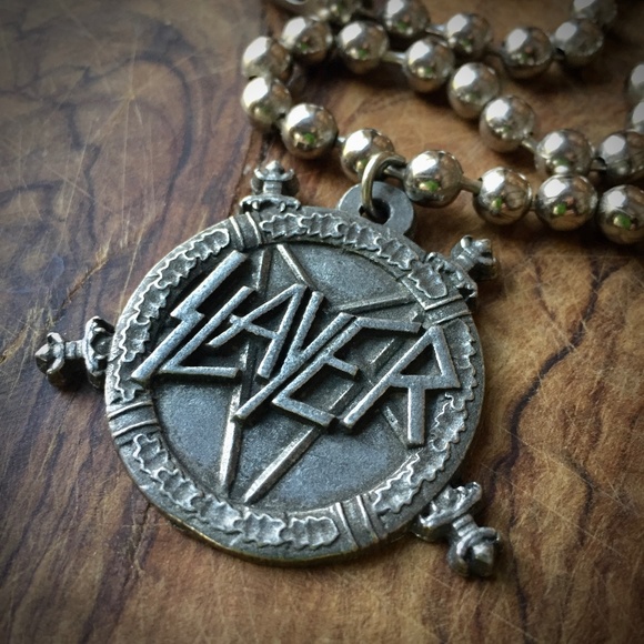 SLAYER Necklace vintage Y2K - Picture 1 of 6